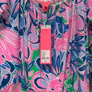 Lilly Pulitzer off shoulder Lana Romper